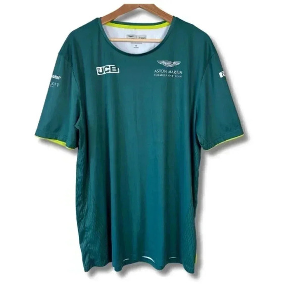 Aston Martin F1 Racing Jersey Green Women's XL - Picture 1 of 9